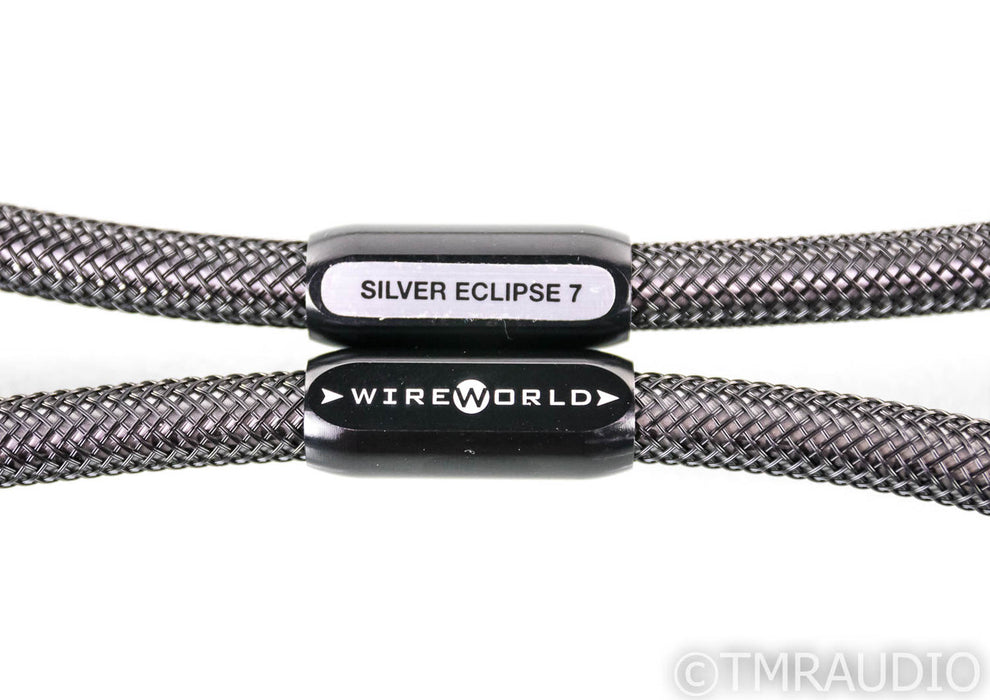 Wireworld Silver Eclipse 7 RCA Cables; .5m Pair Interconnects