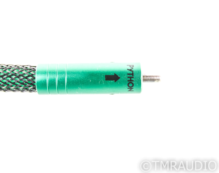 AudioQuest Python RCA Cables; .5m Pair Interconnects