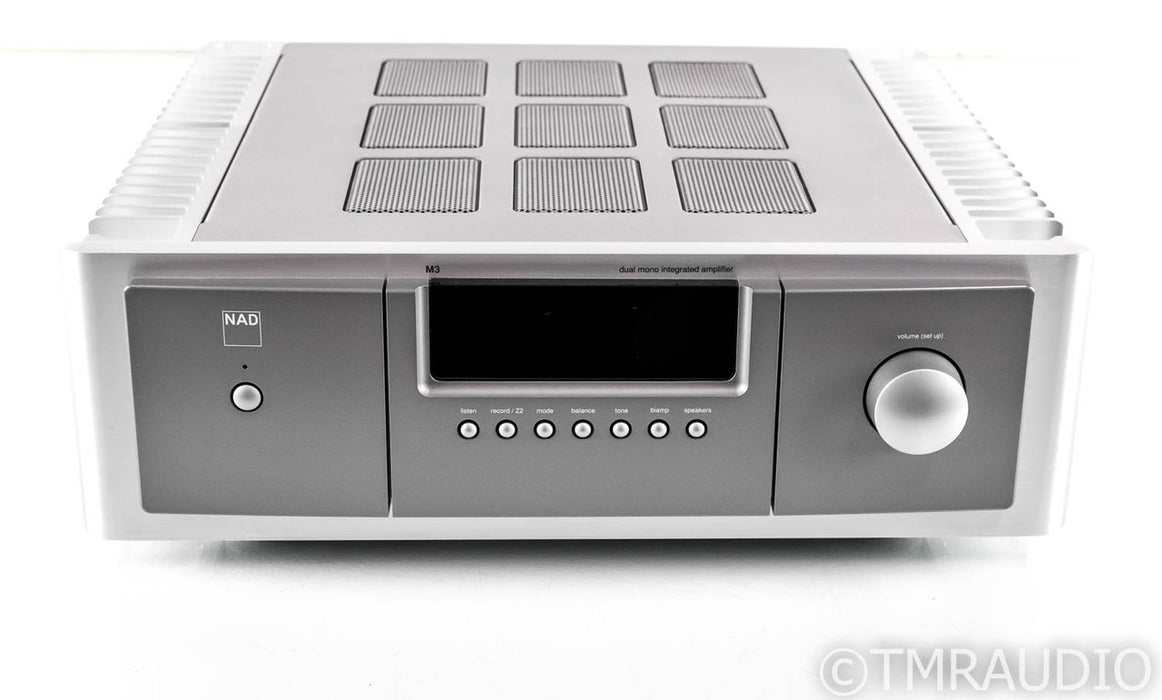 NAD M3 Stereo Integrated Amplifier; Remote (Dim Display)