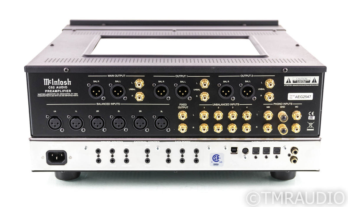 McIntosh C52 Stereo Preamplifier / DAC; Remote; C-52; MM / MC Phono