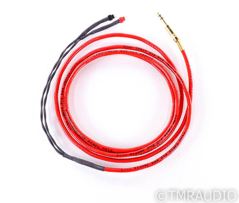 Clou Cable 212 Red Jaspis Sennheiser Headphone Cable; HD600; HD650; 3m