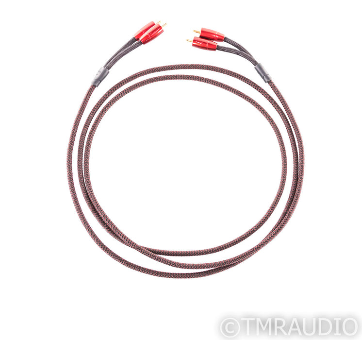 AudioQuest Golden Gate RCA Cables; 2m Pair Interconnects