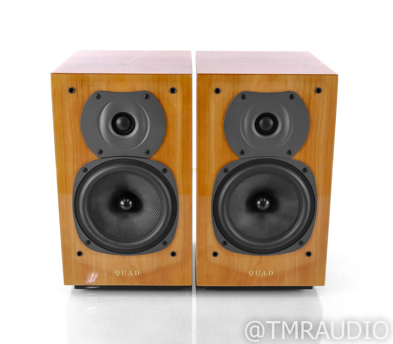 Quad 12L2 Bookshelf Speakers; Cherry Pair; 12-L2