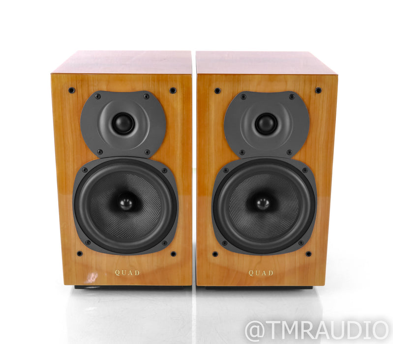 Quad 12L2 Bookshelf Speakers; Cherry Pair; 12-L2
