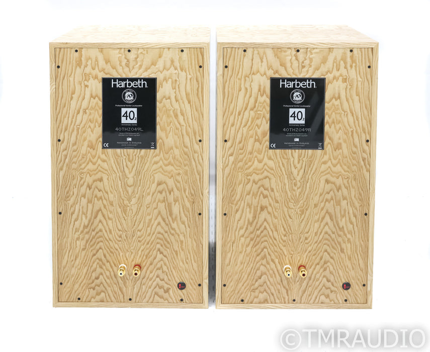 Harbeth Monitor 40.2 Speakers; Tamo Ash Pair (New/Open Box w/ Warranty) (PAYMENT 2 HOLD SHIPPING FOR REMAINDER)