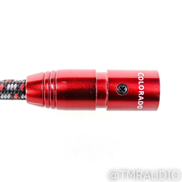 AudioQuest Colorado XLR Cables; .5m Pair Balanced Interconnects; 72v DBS