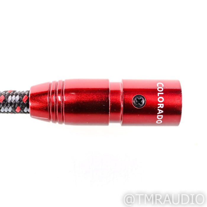 AudioQuest Colorado XLR Cables; .5m Pair Balanced Interconnects; 72v DBS