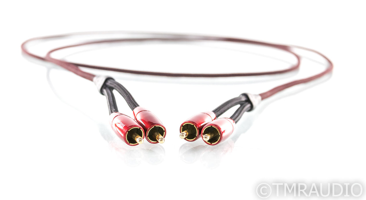 AudioQuest Golden Gate RCA Cables; 2m Pair Interconnects