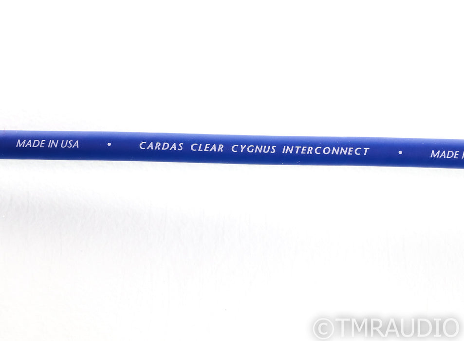 Cardas Clear Cygnus XLR Cables; .5m Pair Balanced Interconnects