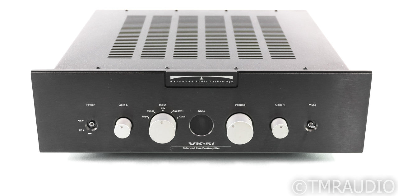 BAT VK-5i Stereo Tube Preamplifier; VK5i; Balanced Audio Technology (No Remote)
