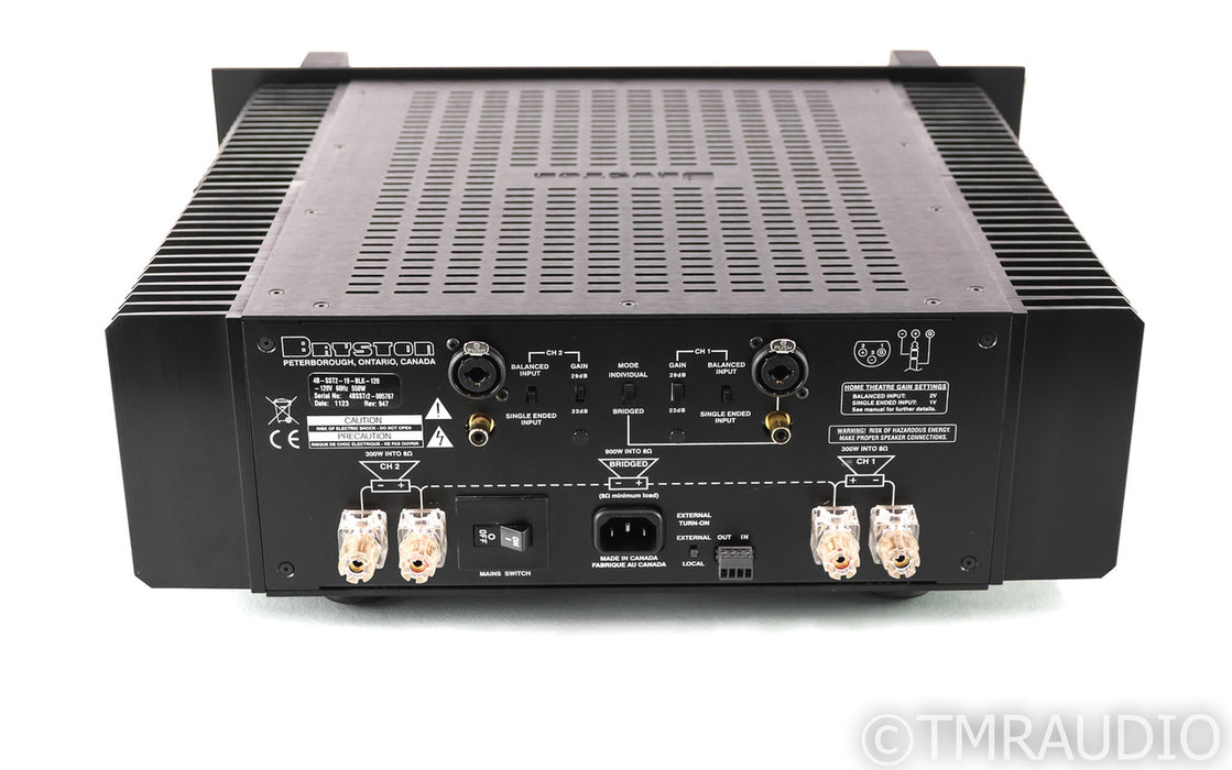 Bryston 4B-SST2 Stereo Power Amplifier; 4BSST2; 19"