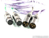 Nordost Leif Purple Flare XLR Cables; 1.2m Pair Balanced Interconnects