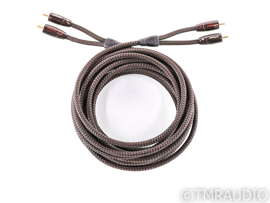 AudioQuest Big Sur RCA Cables; 5m Pair Interconnects