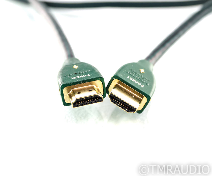 AudioQuest Forest HDMI Cable; 1.5m Digital Interconnect; High Speed w/ Ethernet