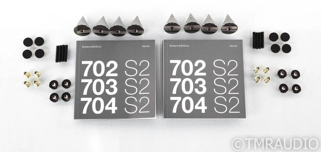 B&W 704 S2 Floorstanding Speakers