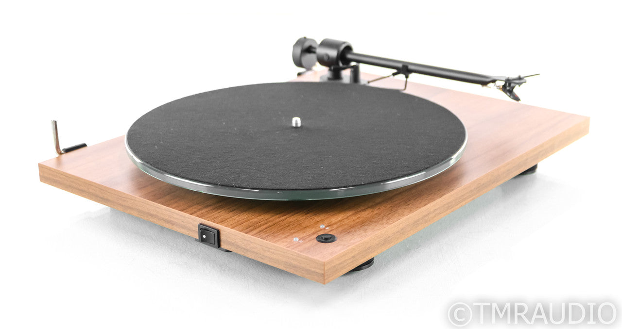 Pro-Ject T1 Phono SB Belt Drive Turntable; Walnut; Ortofon OM 5E Cartridge