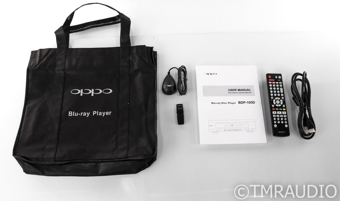 Oppo BDP-105D Universal Blu-Ray Player; BDP105D; Darbee Edition; Remote (1/0)