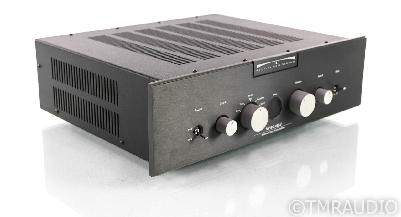 BAT VK-5i Stereo Tube Preamplifier; VK5i; Balanced Audio Technology (No Remote)