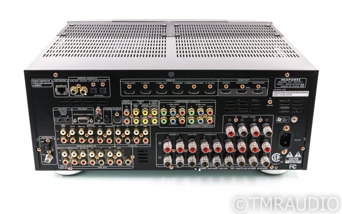 Marantz SR7007 7.2 Channel Home Theater Receiver; SR-7007; AS-IS (No HDMI Out)