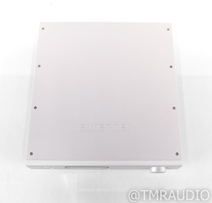 Aurender A100 Network Streamer; Silver; Remote; 4TB; Upgraded Aluminum Remote
