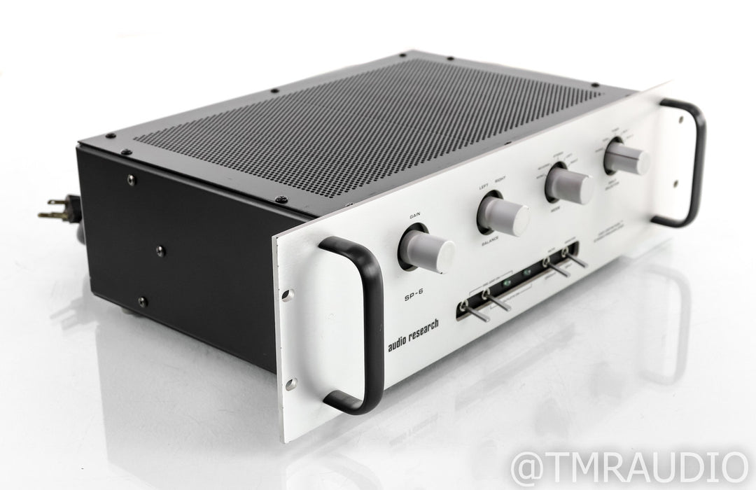 Audio Research SP-6C Vintage Stereo Tube Preamplifier; MM Phono; Box
