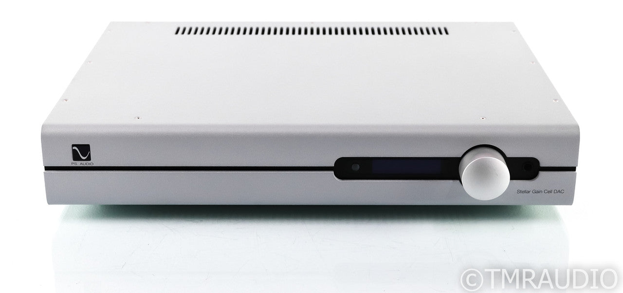 PS Audio Stellar Gain Cell DAC; D/A Converter, Remote; Silver (Used)