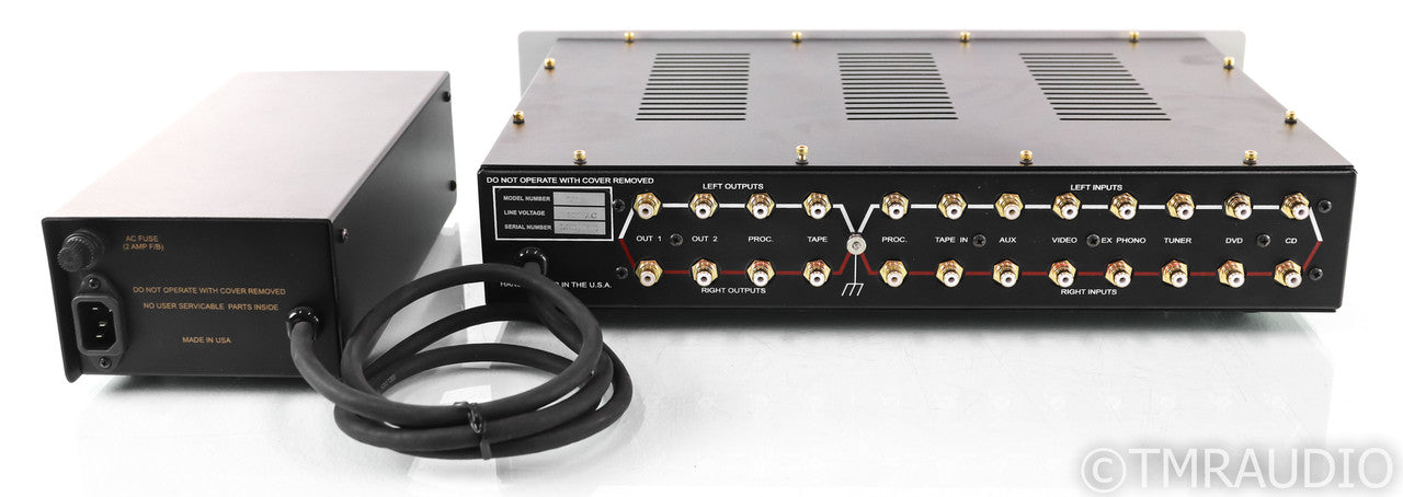 Audible Illusions Modulus L3B Stereo Tube Preamplifier; Remote