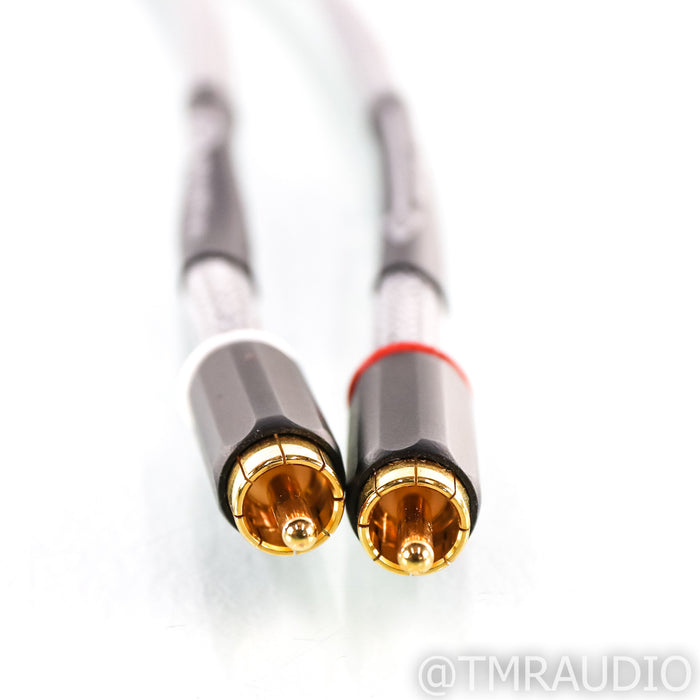 WyWires Silver Series RCA Cables; 4ft Pair Interconnects