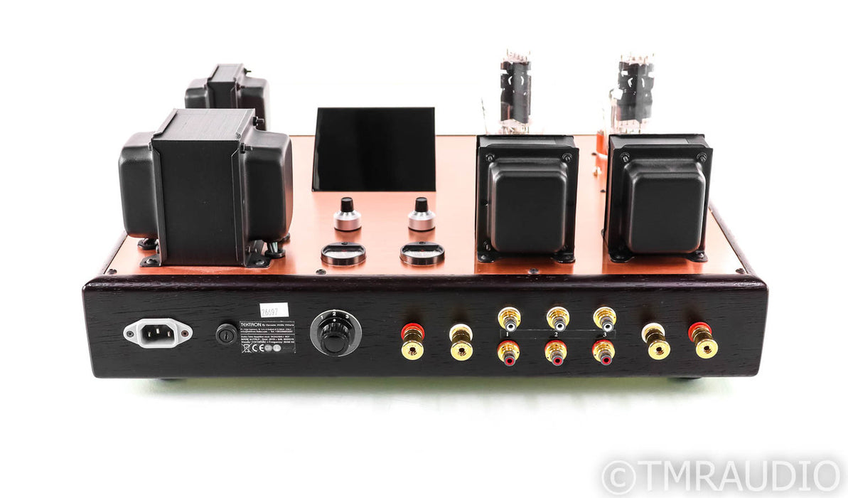Tektron TK2A3/50S-I REF Stereo Tube Integrated Amplifier; Black Laquer / Copper