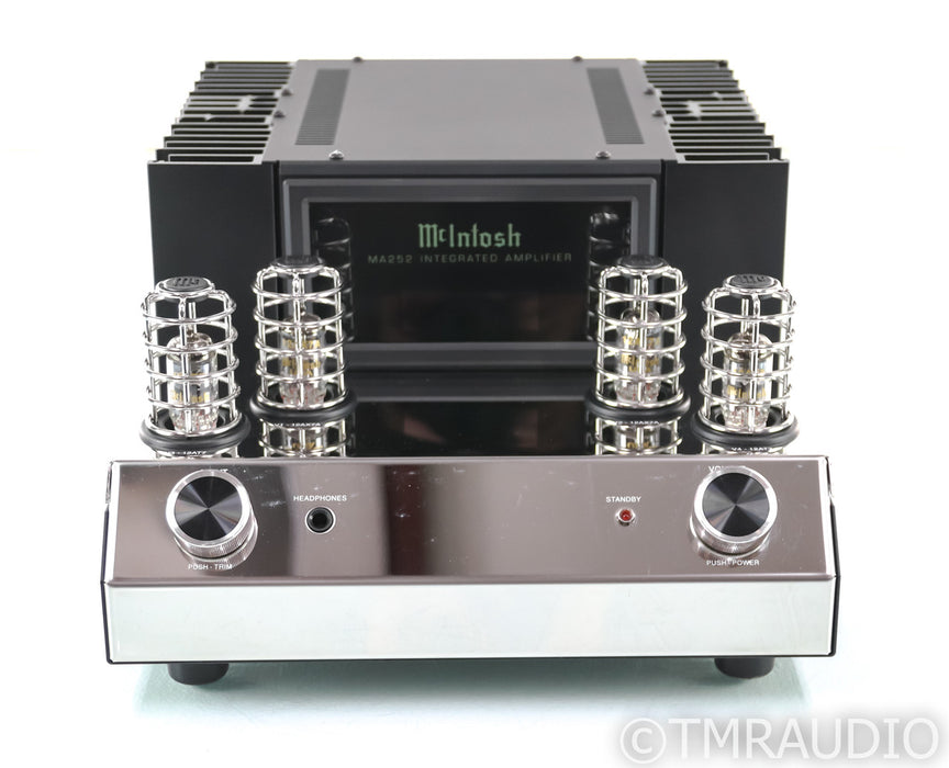 McIntosh MA252 Stereo Integrated Tube Hybrid Amplifier; MA-252; MM Phono; Remote