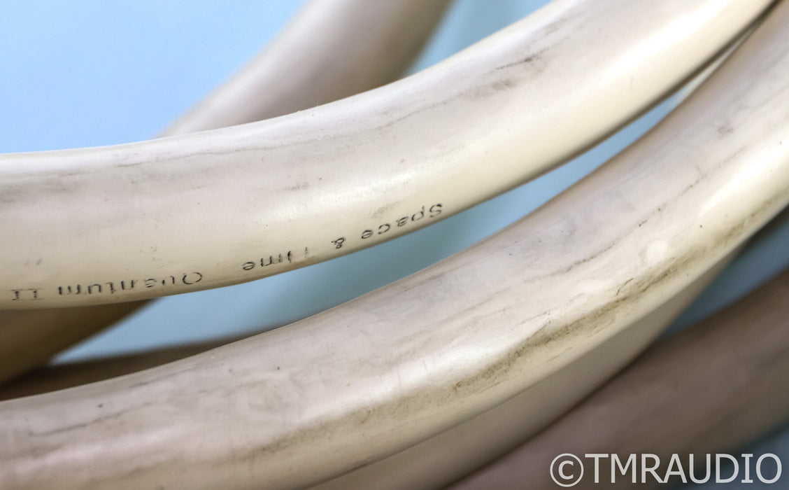 Tara Labs Space & Time Quantum II Biwire Speaker Cables; 15ft Pair
