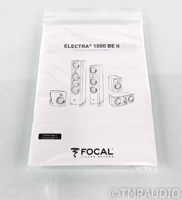 Focal Electra 1008 BE II Bookshelf Speakers