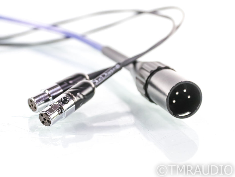 Moon Audio Blue Dragon V3 4-pin Mini XLR Headphone Cable; 5ft