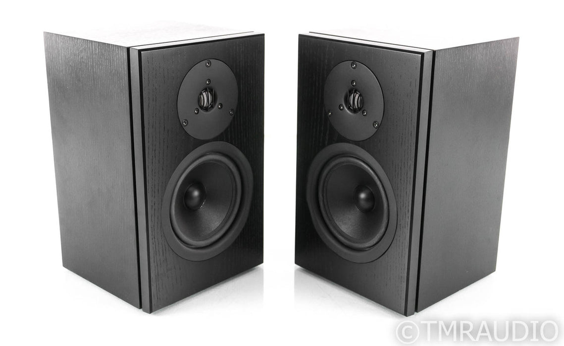 Linn Tukan Bookshelf Speakers; Black Pair