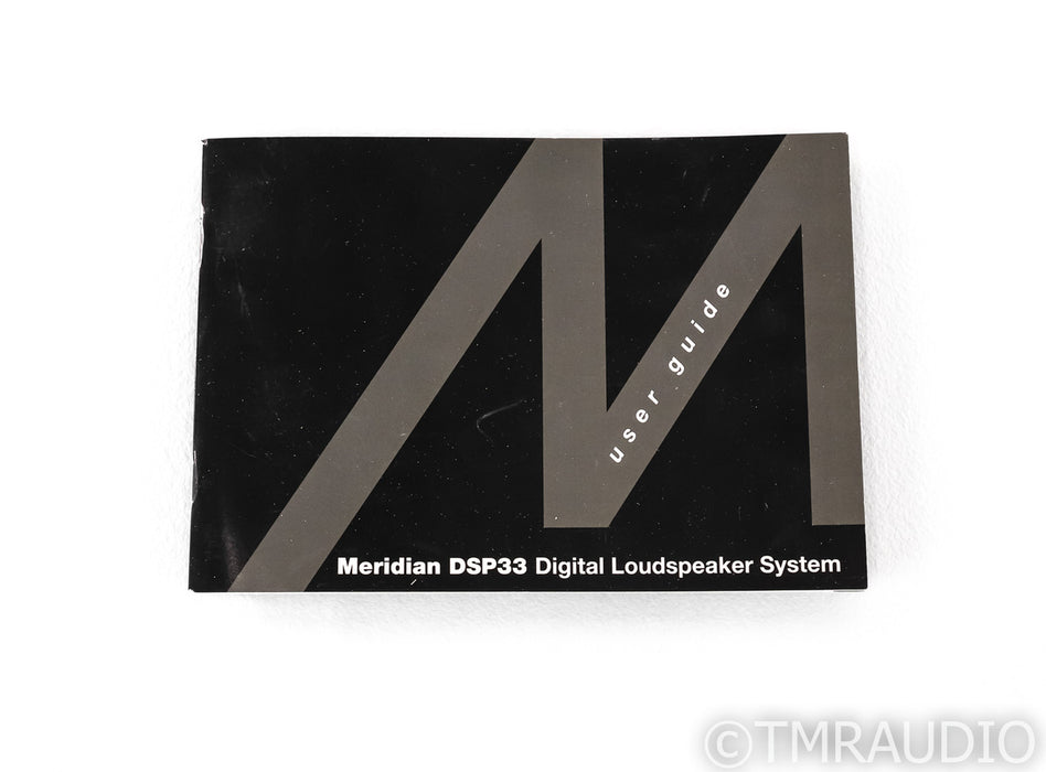 Meridian DSP33 Digital Powered Center / Surround Speaker; Single; 96/24