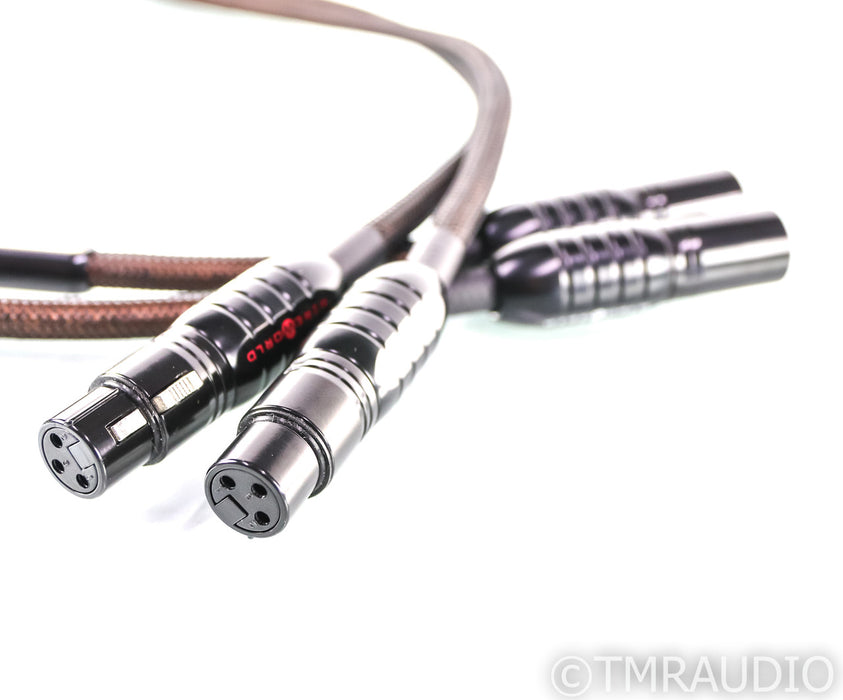 WireWorld Eclipse 6 XLR Cables; 1m Pair Balanced Interconnects