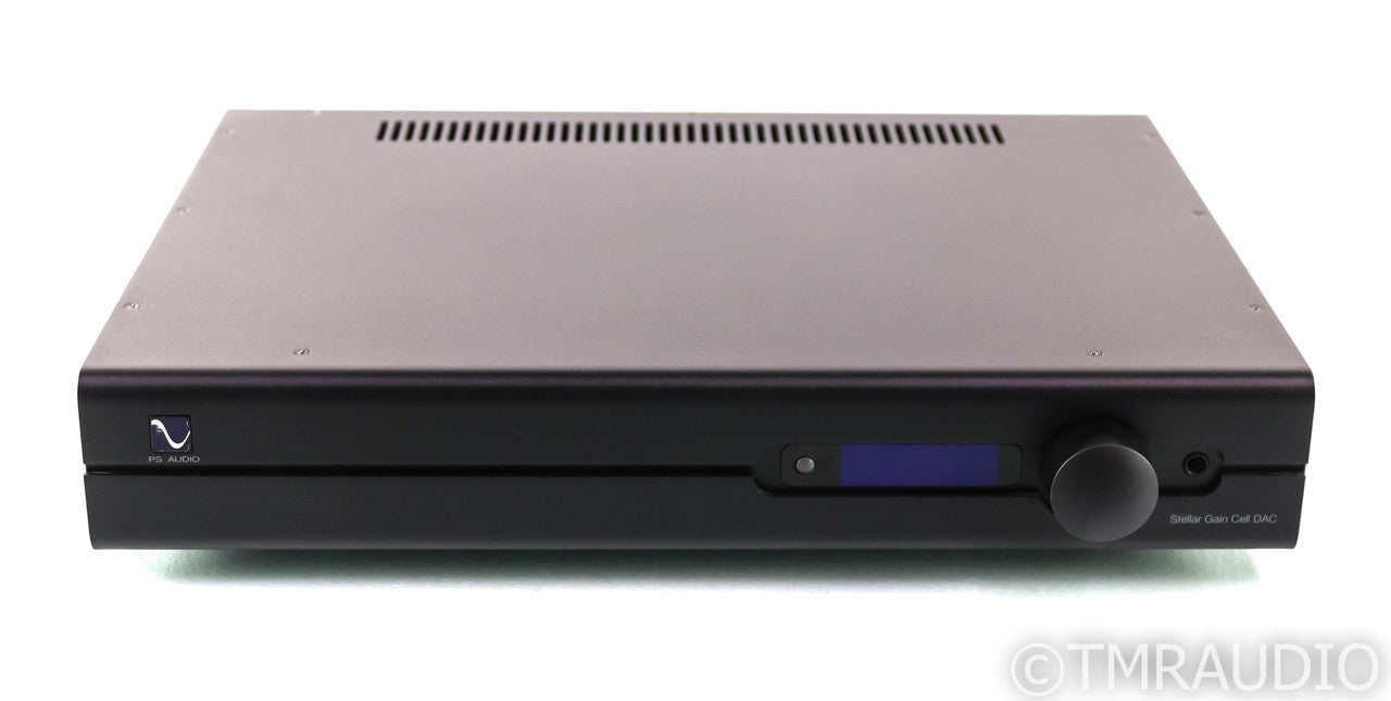 PS Audio Stellar Gain Cell DAC; Preamplifier; Black; Remote (Used)