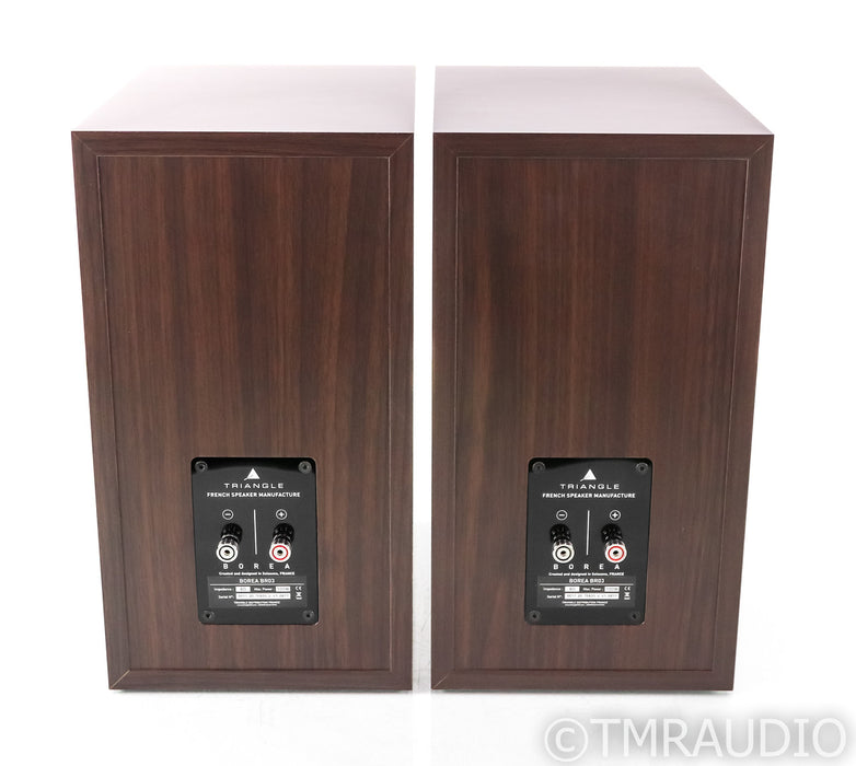 Triangle Borea BR03 Bookshelf Speakers; Walnut Pair; BR-03