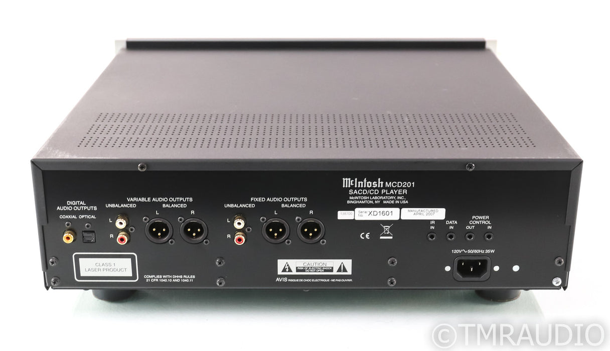 McIntosh MCD201 CD / SACD Player; MCD-201; Remote
