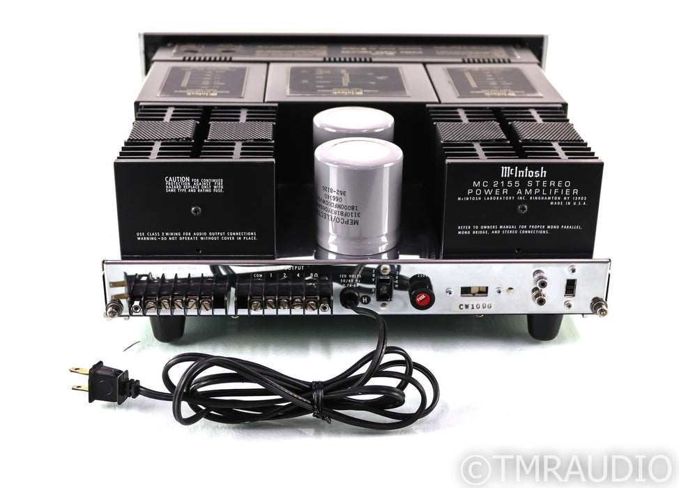 McIntosh MC2155 Vintage Stereo Power Amplifier; MC-2155