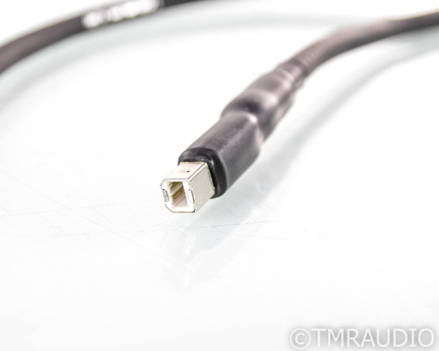 Tellurium Q Black USB Cable; Single 1.5m Digital Interconnect
