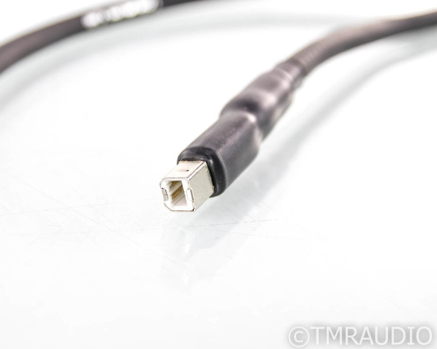 Tellurium Q Black USB Cable; Single 1.5m Digital Interconnect