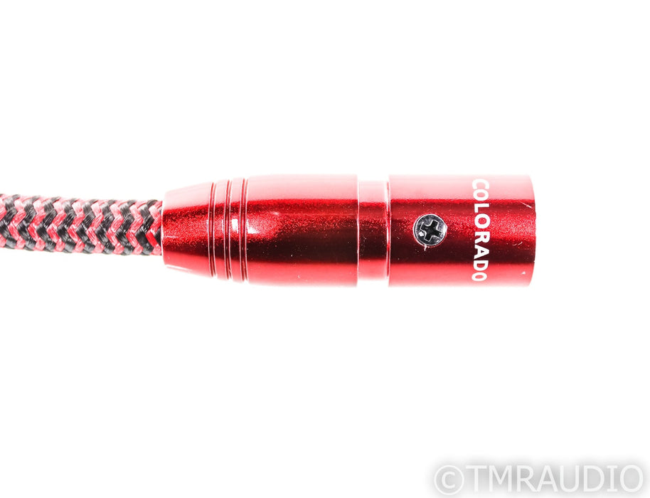 AudioQuest Colorado XLR Cables; 2m Pair Balanced Interconnects; 72V DBS