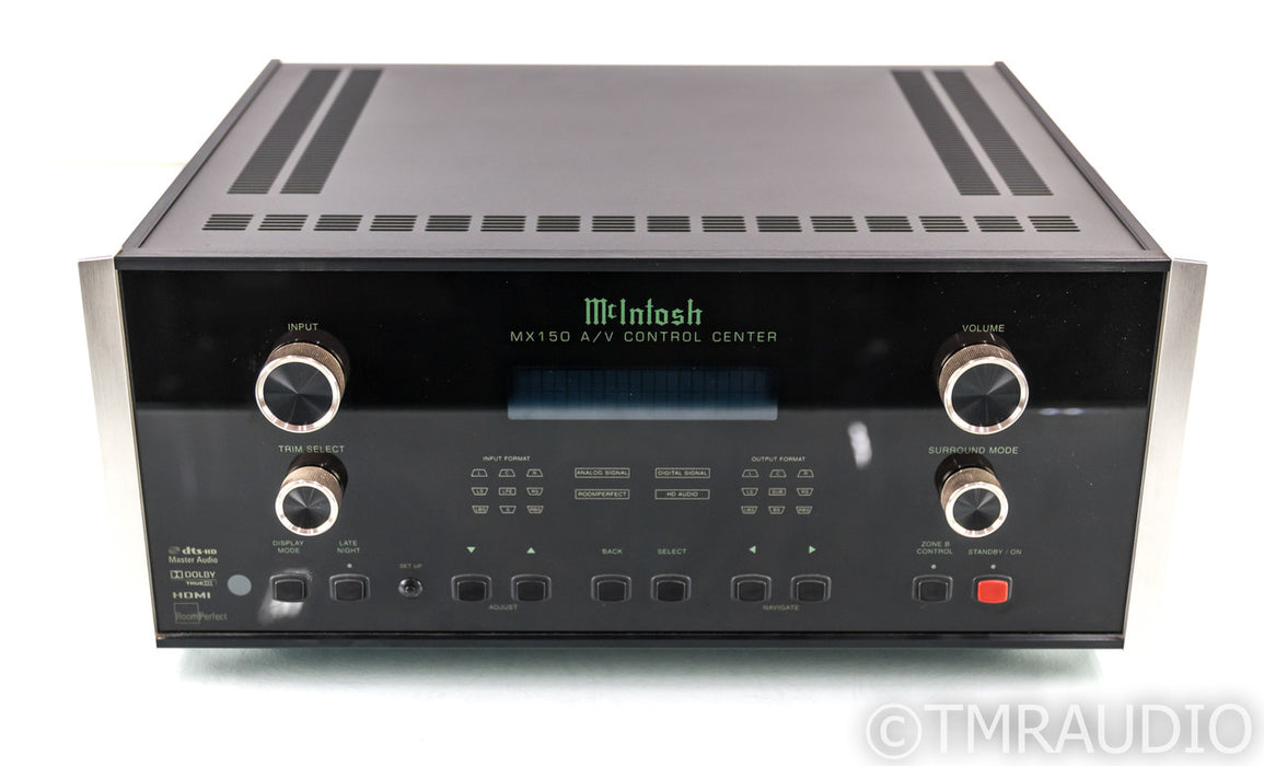McIntosh MX150 7.1 Channel Home Theater Processor; MX-150 (No Remote)