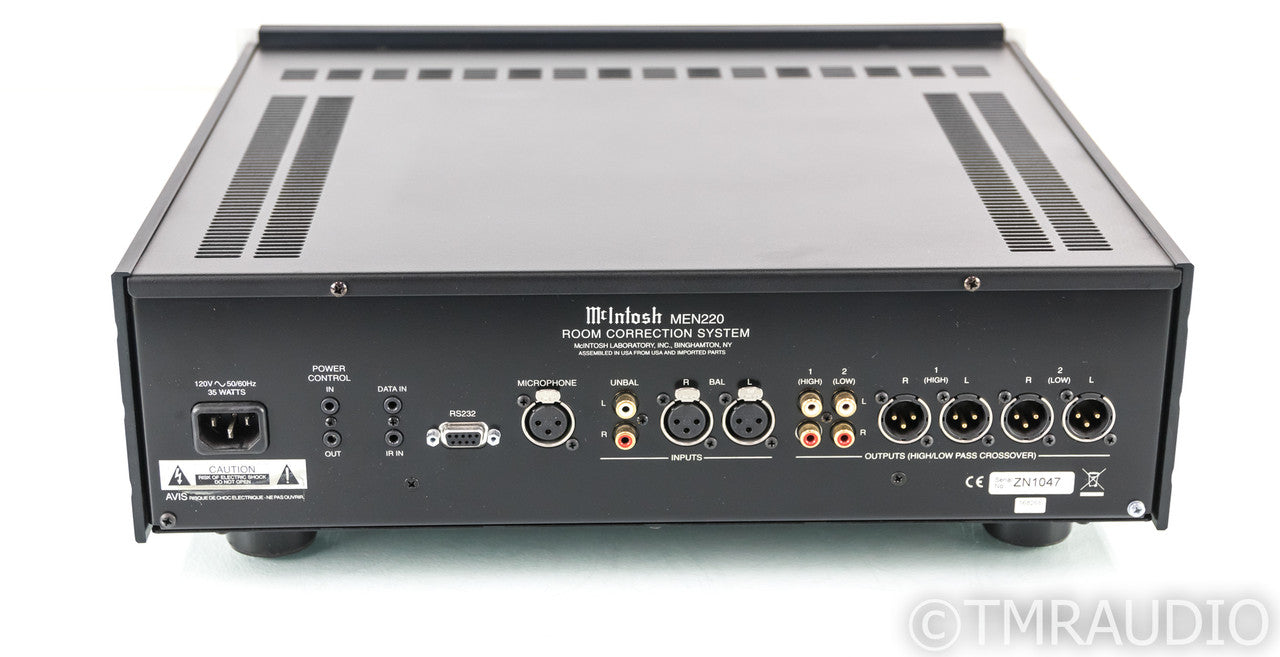 McIntosh MEN220 Room Correction System; MEN-220; Remote; RoomPerfect