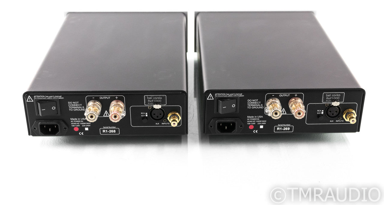 Bel Canto e.One REF1000 Mono Power Amplifier