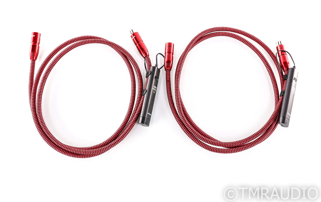 AudioQuest Colorado XLR Cables; 2m Pair Balanced Interconnects; 72V DBS