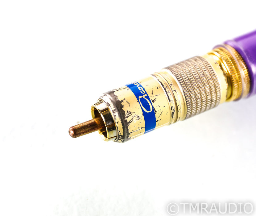 Acoustic Zen Matrix Reference RCA Cables; 15ft Pair Interconnects; Zero Crystal