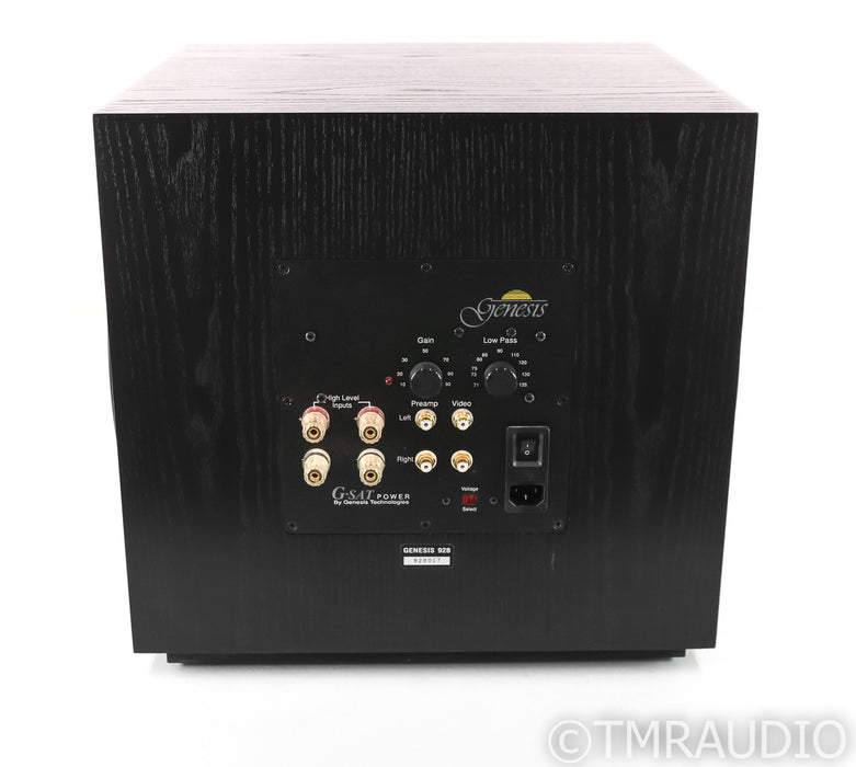 Genesis G-928 Dual 12" Powered Servo Subwoofer; ServoSub; G-SAT; G928