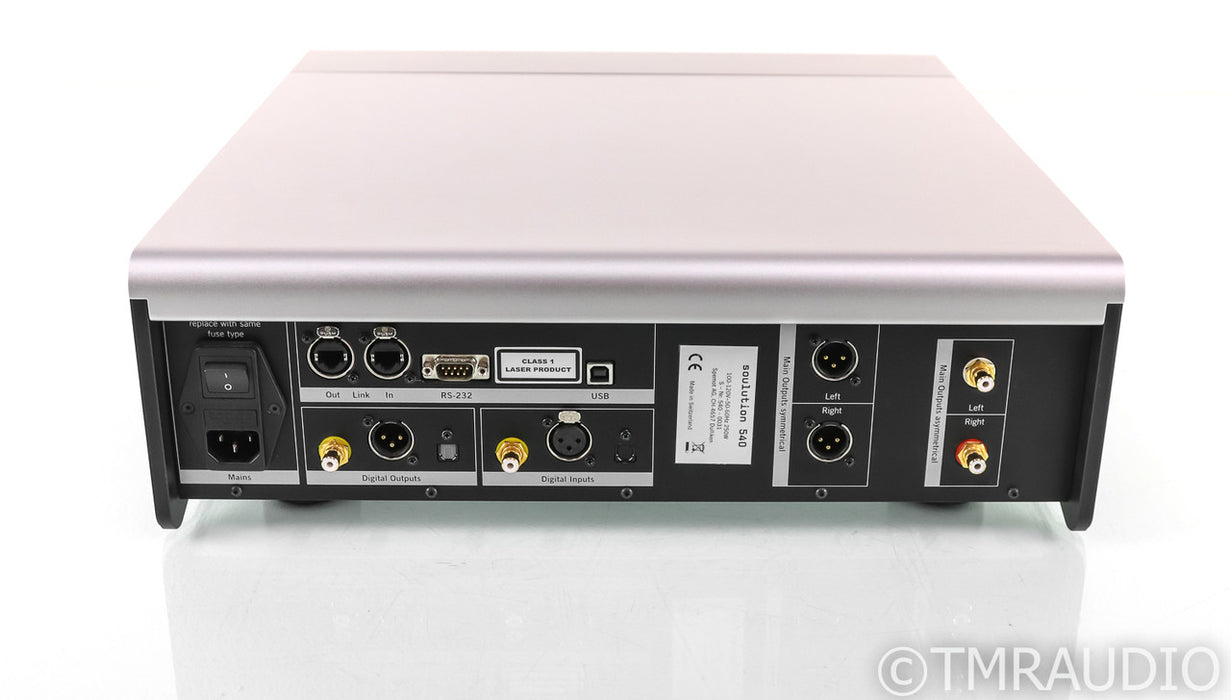 Soulution 540 CD / SACD Player; Remote